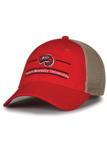 Western Kentucky Hilltoppers Bar Meshback Adjustable Hat - Red