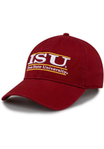 Iowa State Cyclones Team Color Bar Adjustable Hat - Cardinal