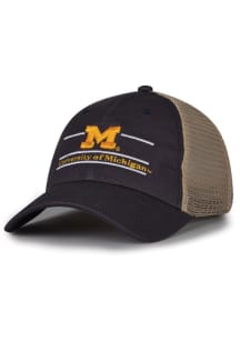 Michigan Wolverines Bar Trucker Adjustable Hat - Blue