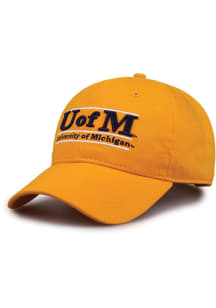 Michigan Wolverines Team Color Bar Adjustable Hat - Yellow