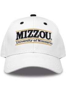 Missouri Tigers Nickname Bar Adjustable Hat - White