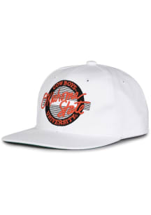 Oklahoma State Cowboys White Retro Circle White Mens Snapback Hat