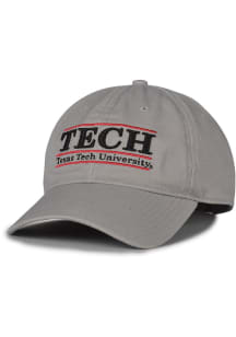 Texas Tech Red Raiders Team Color Bar Adjustable Hat - Grey