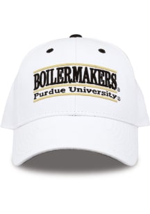Purdue Boilermakers Nickname Bar Adjustable Hat - White