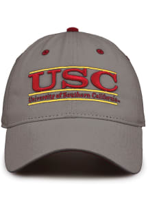 USC Trojans Relaxed Retro Bar Adjustable Hat - Grey