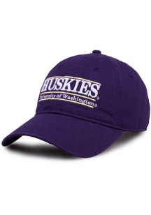 Washington Huskies Relaxed Retro Bar Adjustable Hat - Purple