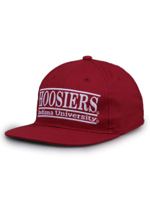 Indiana Hoosiers Cardinal Retro Bar Mens Snapback Hat