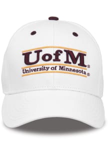 Minnesota Golden Gophers Retro Bar Adjustable Hat - White