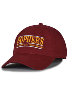 Minnesota Golden Gophers Relaxed Retro Bar Adjustable Hat - Maroon