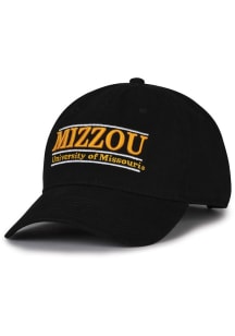 Missouri Tigers Relaxed Retro Bar Design Adjustable Hat - Black