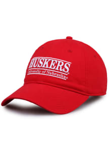 Nebraska Cornhuskers Relaxed Retro Bar Adjustable Hat - Red