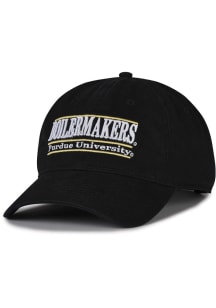 Purdue Boilermakers Relaxed Retro Bar Adjustable Hat - Black
