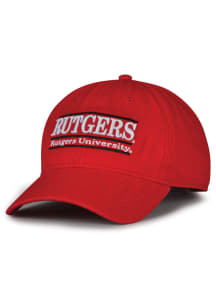 Rutgers Scarlet Knights Relaxed Retro Bar Adjustable Hat - Red