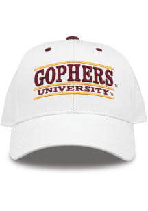 Minnesota Golden Gophers Retro Bar Nickname Adjustable Hat - White