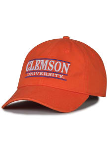 Clemson Tigers Retro Bar Relaxed Adjustable Hat - Orange