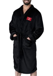 Ohio State Buckeyes Black Dad Silk Touch Bathrobes
