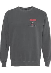 Zay Gravy Johnson  Rally Cincinnati Bearcats Mens Black NIL Embroidered Long Sleeve Crew Sweatshir..