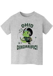 Vive La Fete Ohio Bobcats Youth Grey Dino-Riffic Short Sleeve T-Shirt