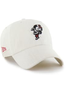 47 Ohio State Buckeyes Slub Twill Clean Up Adjustable Hat - White