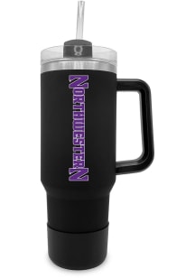 Northwestern Wildcats 40 oz Stainless Steel Tumbler - Black