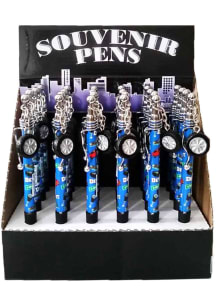 Detroit Tire Dangle Pen - Blue