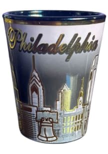 Philadelphia Gold Skyline Shot Glass