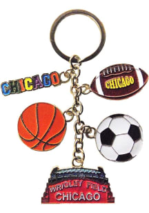 Wrigleyville Dangle Keychain