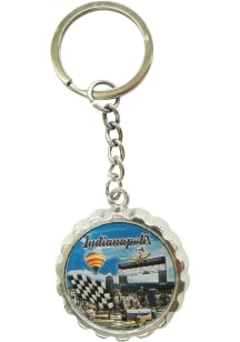 Indianapolis Bottle Cap Keychain