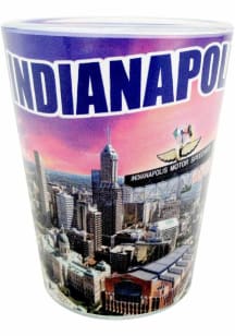 Indianapolis Skyline Design Shot Glass