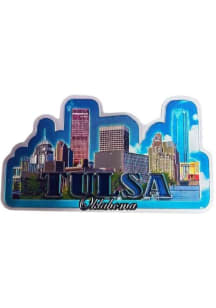 Tulsa Skyline Magnet