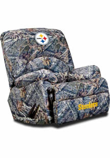 Pittsburgh Steelers Camo Recliner - Black