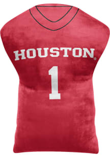 Houston Cougars Jersey Cloud Throw Pillow - Red