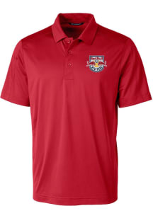 Cutter and Buck New York Red Bulls Mens Red Prospect Short Sleeve Polo