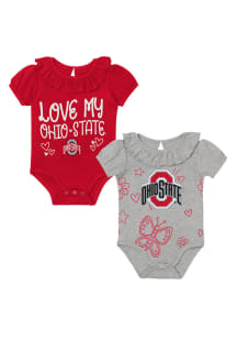 Ohio State Buckeyes Baby Red Playtime Set One Piece