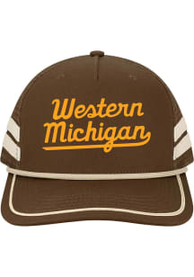 Western Michigan Broncos 2Bar Trucker Adjustable Hat - Brown