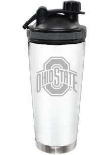 Ohio State Buckeyes 24oz Stainless Steel Bottle - White