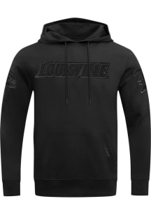 Pro Standard Louisville Cardinals Mens Black Triple Black Fashion Hood