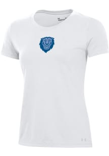Under Armour Columbia College Cougars Womens White Performance Short Sleeve T-Shirt
