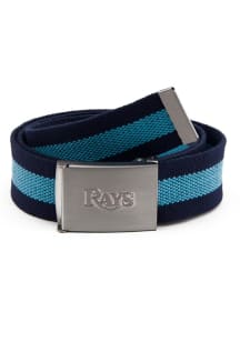 Tampa Bay Rays Fabric Stripe Mens Belt