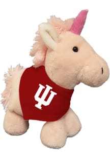 Indiana Hoosiers Unicorn Short Stack Plush - Red