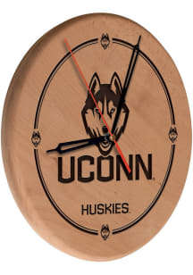 UConn Huskies Laser Engraved Wall Clock