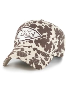47 Kansas City Chiefs Brown Bessie Clean Up Womens Adjustable Hat