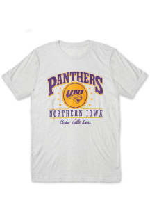 Bozz Prints Northern Iowa Panthers White All-Star Short Sleeve T Shirt