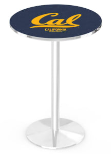 Cal Golden Bears Black Round Base Pub Table