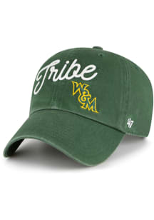 47 William & Mary Tribe Green Millie Clean Up Womens Adjustable Hat