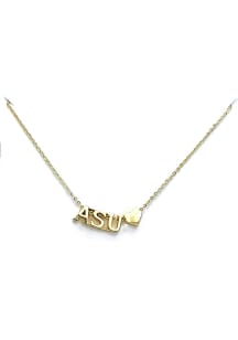 Arizona State Sun Devils Enamel Side Set Logo Necklace