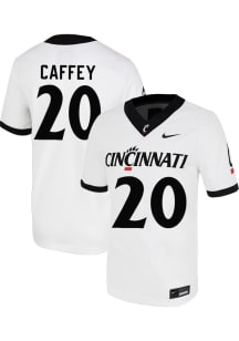 Jakorion Caffey  Nike Cincinnati Bearcats White Football NIL Game Football Jersey