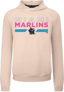 Levelwear Miami Marlins Tan Mandate No Hitter City Connect Long Sleeve T Shirt