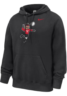 Nike Cincinnati Bearcats Mens Black Volleyball Bearcat Long Sleeve Hoodie
