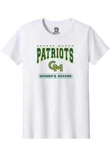 Summit Sportswear George Mason University Youth White Womens Soccer Short Sleeve T-Shirt